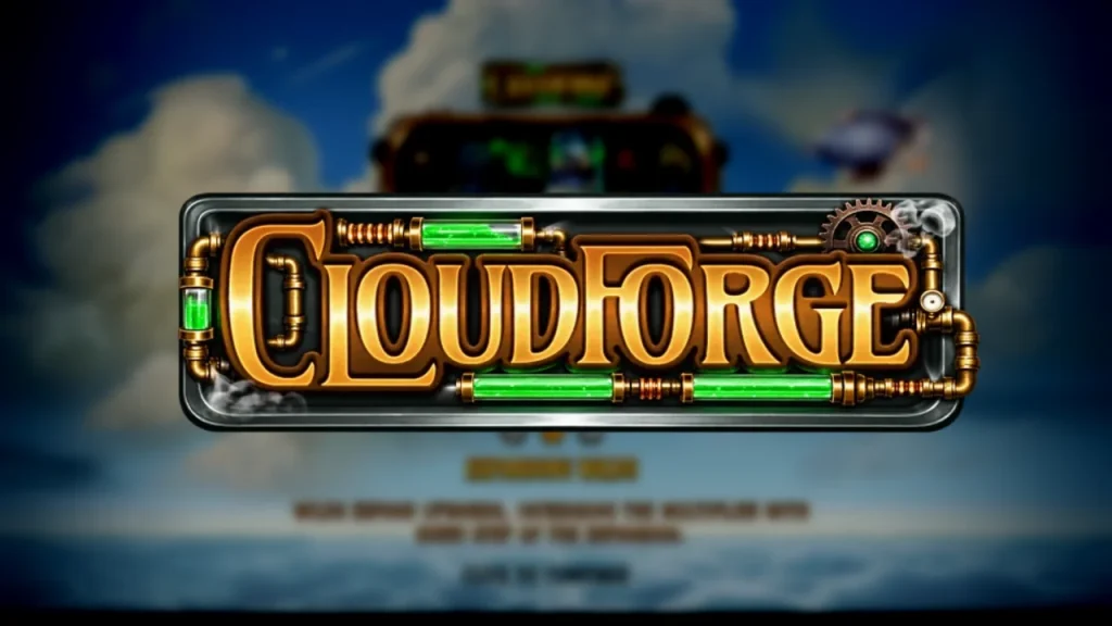 Cloudforge by Relax Gaming, steampunk airship slot